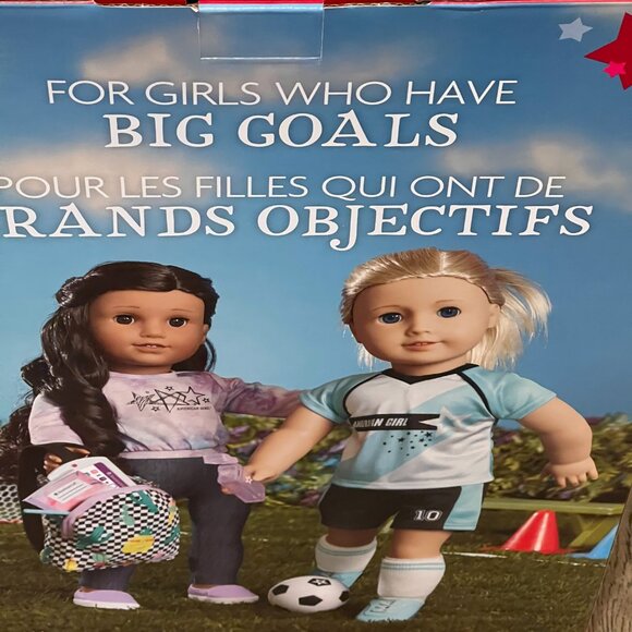 American Girl® Truly Me™ Doll #82 and School Day to Soccer Play set - Picture 5 of 10